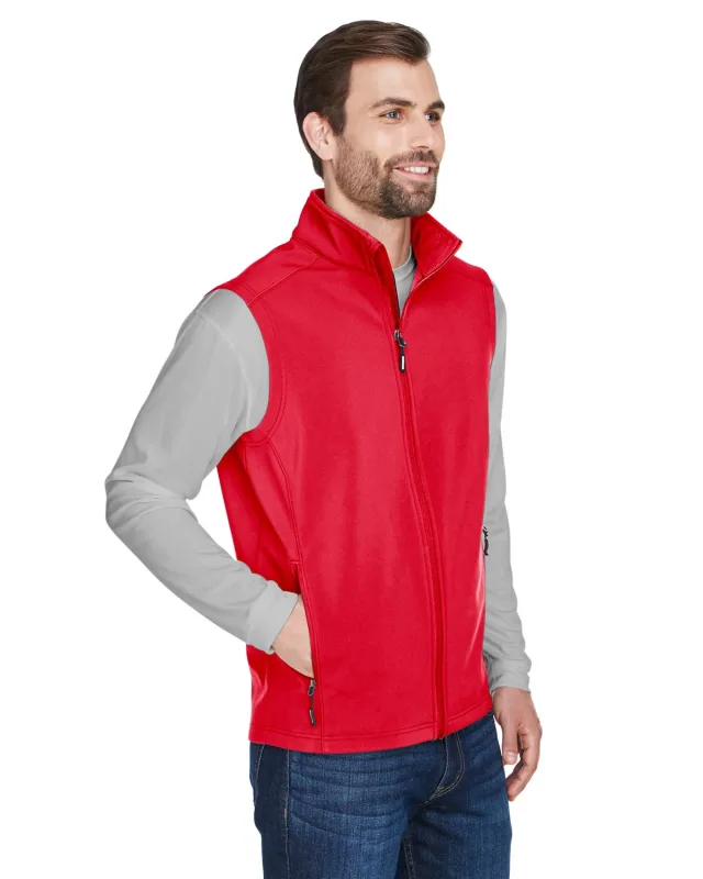 CORE365 Men's Cruise Two-Layer Fleece Bonded Soft Shell Vest — view 27