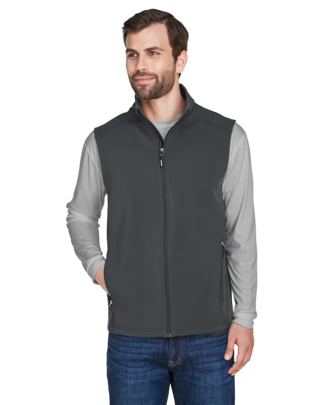 CORE365 Men's Cruise Two-Layer Fleece Bonded Soft Shell Vest — view 4