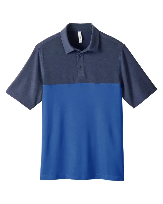 CORE365 Men's Fusion ChromaSoft Colorblock Polo — view 23