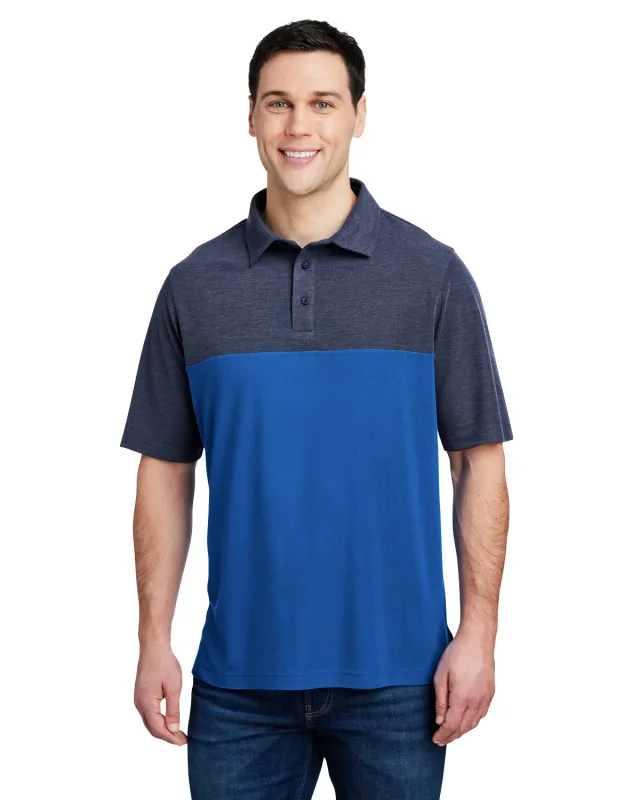 CORE365 Men's Fusion ChromaSoft Colorblock Polo — view 24