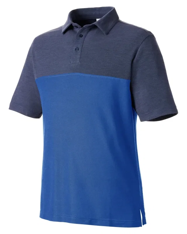 CORE365 Men's Fusion ChromaSoft Colorblock Polo — view 26