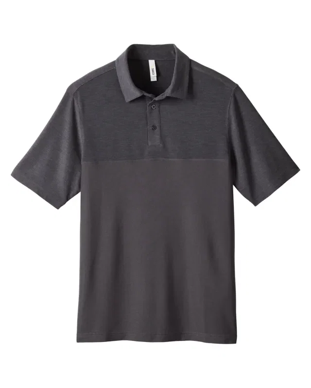 CORE365 Men's Fusion ChromaSoft Colorblock Polo — view 3