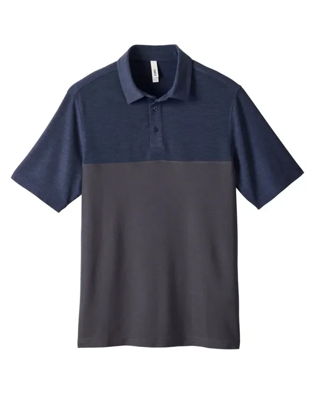 CORE365 Men's Fusion ChromaSoft Colorblock Polo — view 43