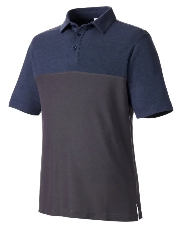 CORE365 Men's Fusion ChromaSoft Colorblock Polo — view 46