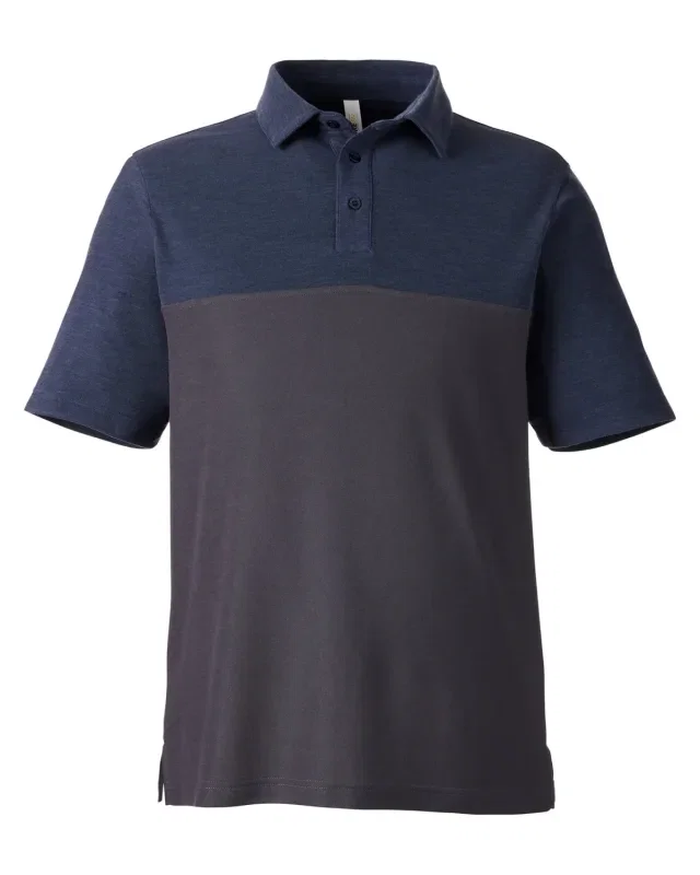 CORE365 Men's Fusion ChromaSoft Colorblock Polo — view 48