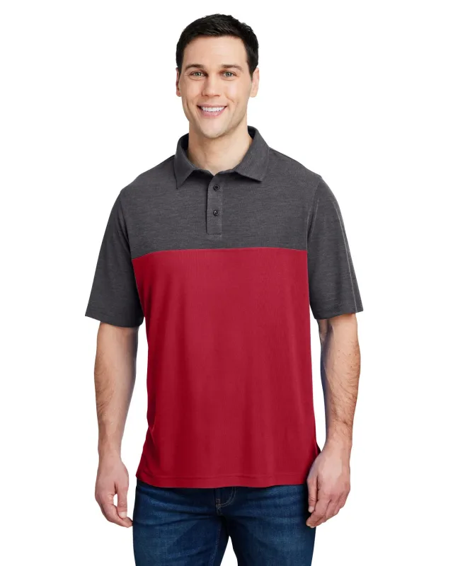 CORE365 Men's Fusion ChromaSoft Colorblock Polo — view 54