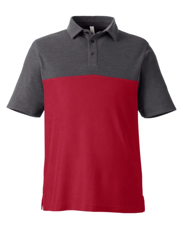 CORE365 Men's Fusion ChromaSoft Colorblock Polo — view 58
