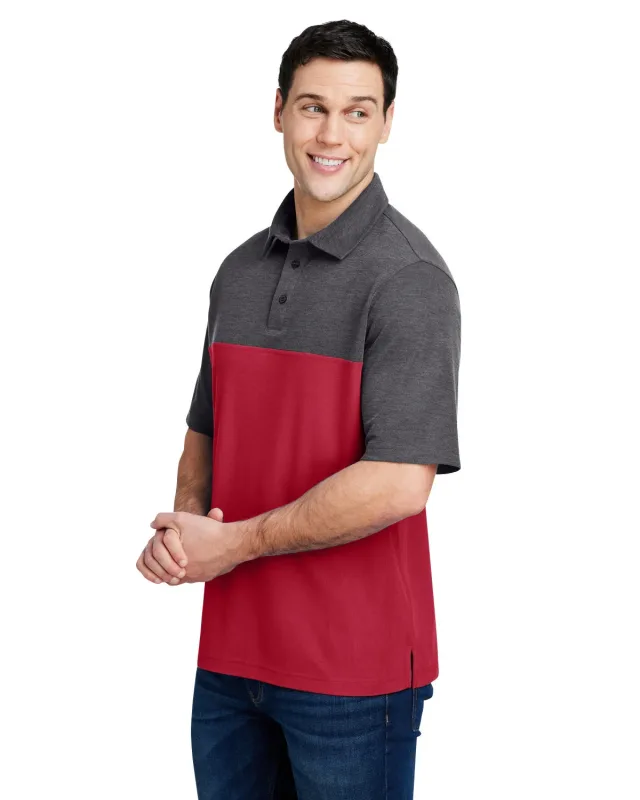 CORE365 Men's Fusion ChromaSoft Colorblock Polo — view 59