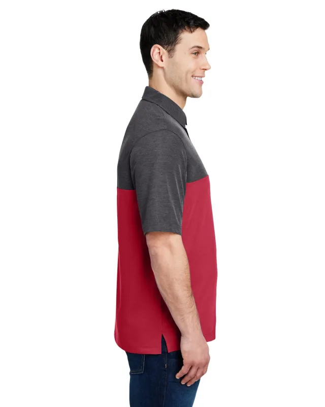 CORE365 Men's Fusion ChromaSoft Colorblock Polo — view 60
