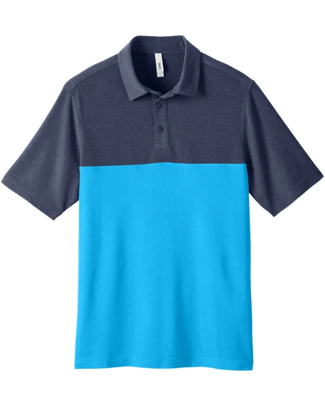 CORE365 Men's Fusion ChromaSoft Colorblock Polo — view 63