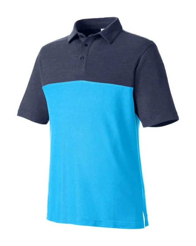 CORE365 Men's Fusion ChromaSoft Colorblock Polo — view 66