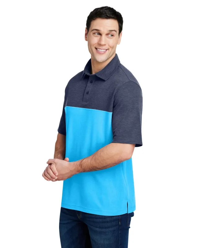 CORE365 Men's Fusion ChromaSoft Colorblock Polo — view 69