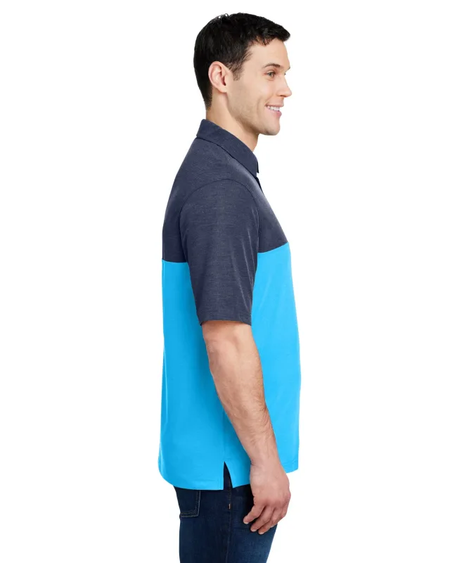 CORE365 Men's Fusion ChromaSoft Colorblock Polo — view 70