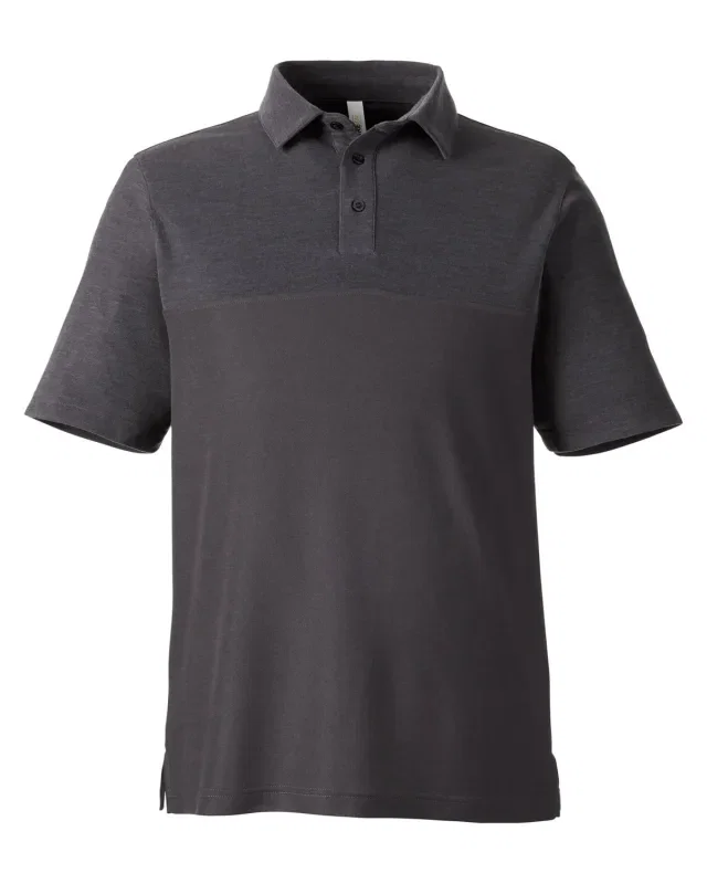 CORE365 Men's Fusion ChromaSoft Colorblock Polo — view 8