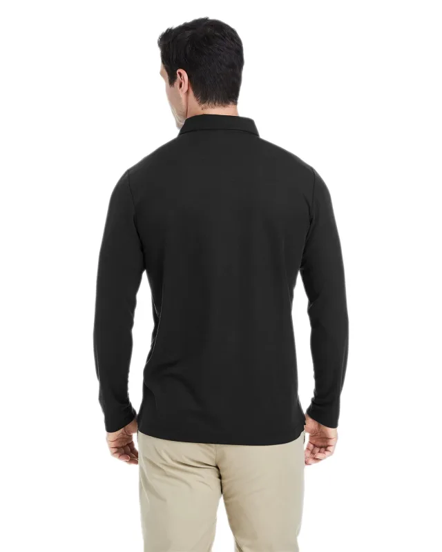 CORE365 Men's Fusion ChromaSoft Long-Sleeve Pique Polo — view 11
