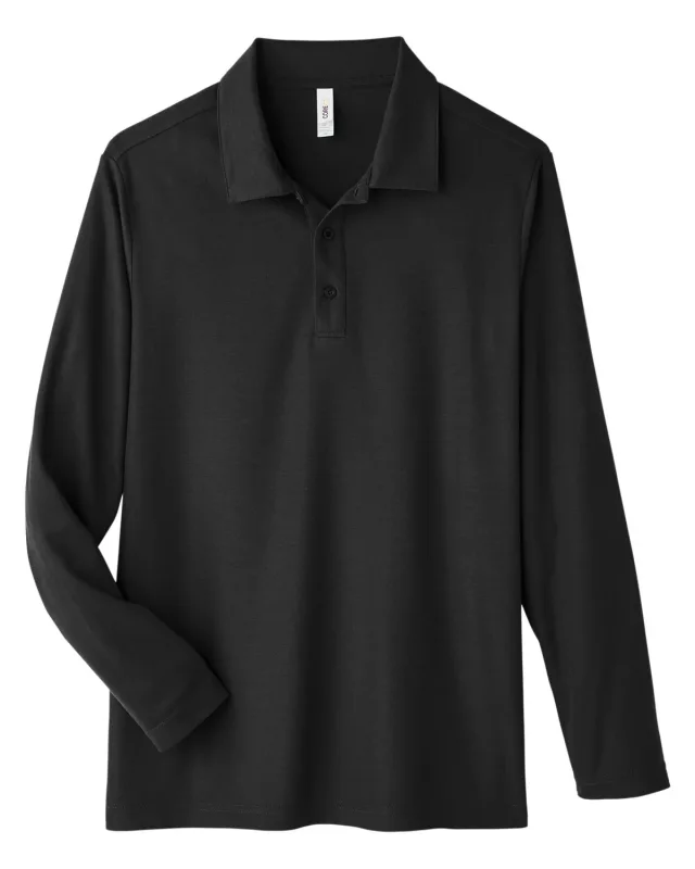 CORE365 Men's Fusion ChromaSoft Long-Sleeve Pique Polo — view 13