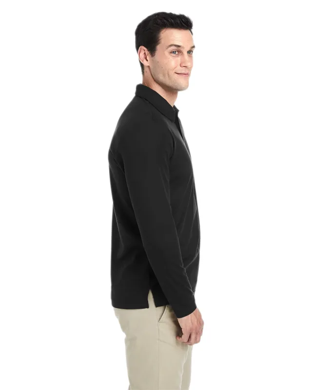 CORE365 Men's Fusion ChromaSoft Long-Sleeve Pique Polo — view 20