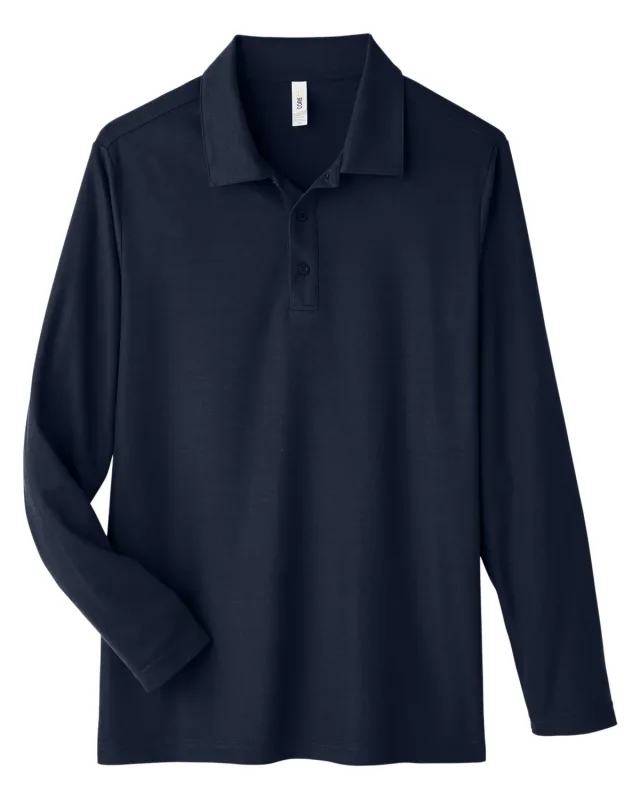 CORE365 Men's Fusion ChromaSoft Long-Sleeve Pique Polo — view 23