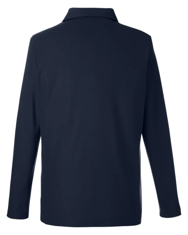 CORE365 Men's Fusion ChromaSoft Long-Sleeve Pique Polo — view 25