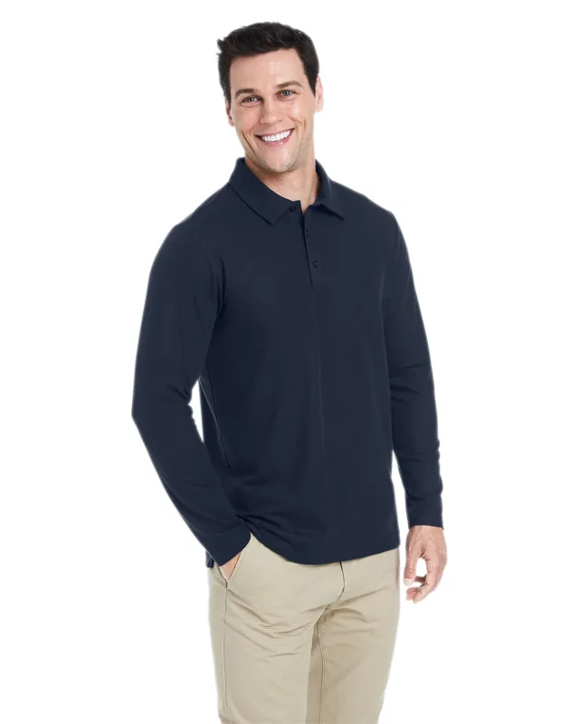 CORE365 Men's Fusion ChromaSoft Long-Sleeve Pique Polo — view 29