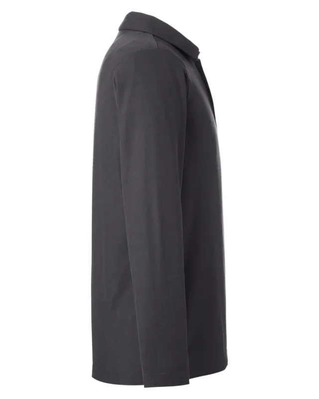 CORE365 Men's Fusion ChromaSoft Long-Sleeve Pique Polo — view 7