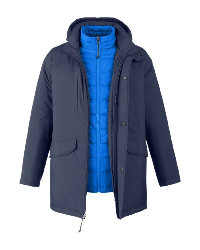 CORE365 Men's Inspire 3-in-1 Jacket with Insulated Liner — view 25