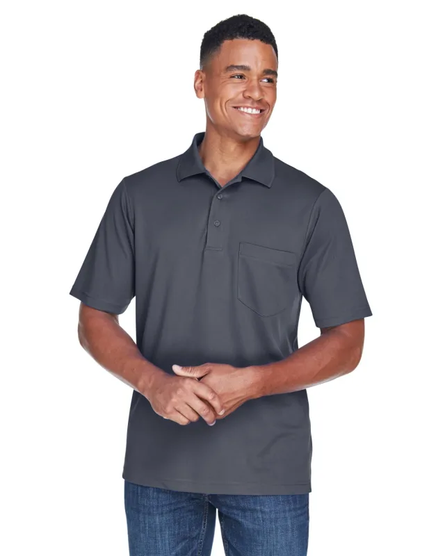 CORE365 Men's Origin Performance Piqué Polo with Pocket — view 11