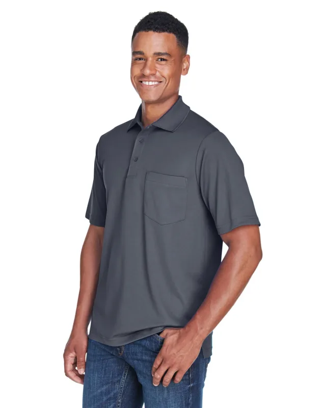 CORE365 Men's Origin Performance Piqué Polo with Pocket — view 13