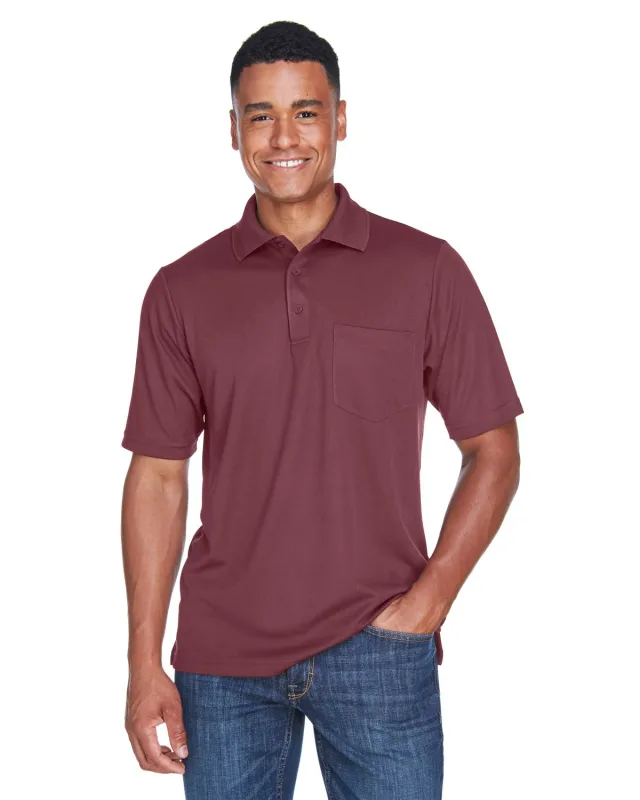 CORE365 Men's Origin Performance Piqué Polo with Pocket — view 18
