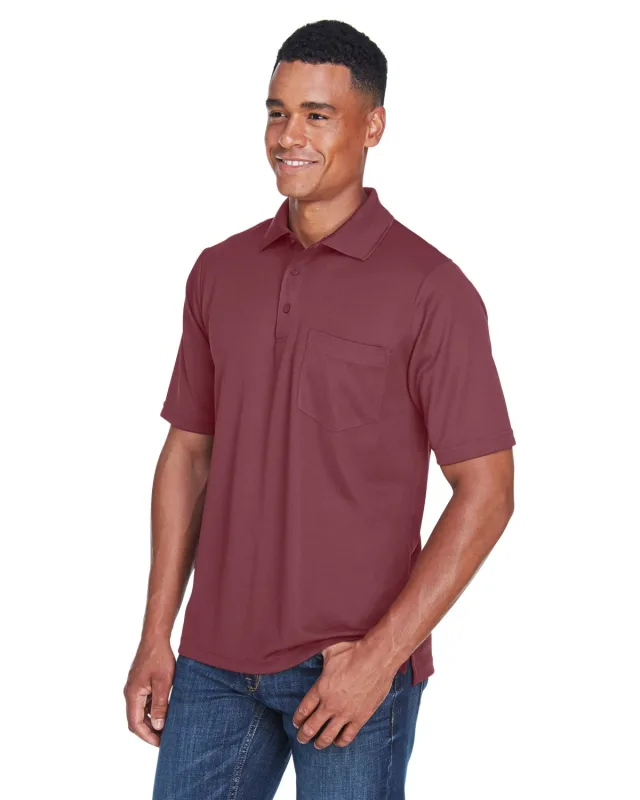 CORE365 Men's Origin Performance Piqué Polo with Pocket — view 20