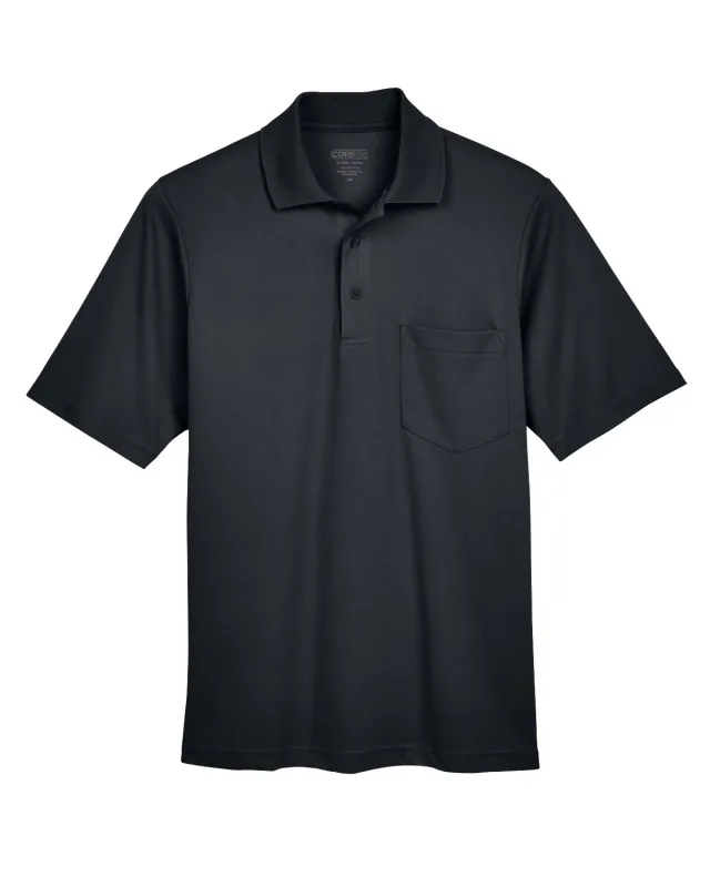 CORE365 Men's Origin Performance Piqué Polo with Pocket — view 45