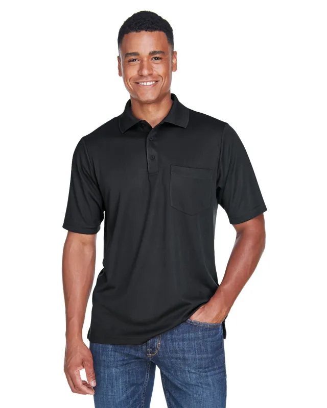 CORE365 Men's Origin Performance Piqué Polo with Pocket — view 46