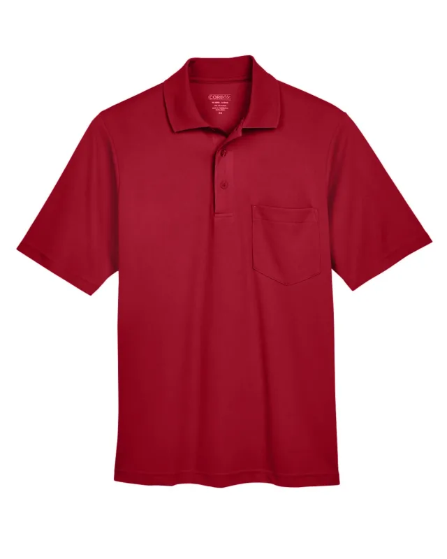 CORE365 Men's Origin Performance Piqué Polo with Pocket — view 59
