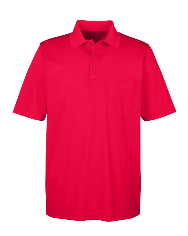 CORE365 Men's Origin Performance Piqué Polo with Pocket — view 61