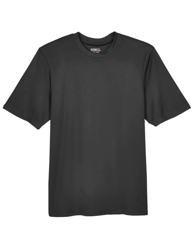 CORE365 Men's Pace Performance Piqué Crewneck — view 3