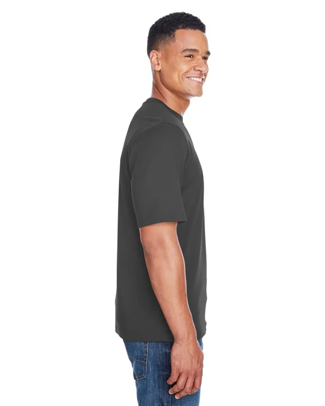 CORE365 Men's Pace Performance Piqué Crewneck — view 7