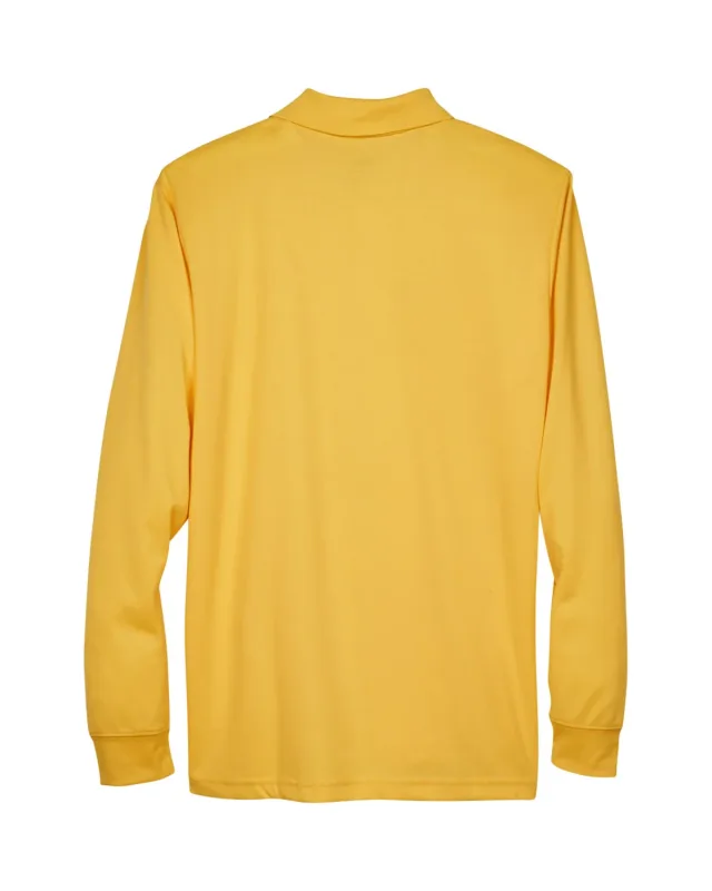 CORE365 Men's Pinnacle Performance Long-Sleeve Piqué Polo — view 16