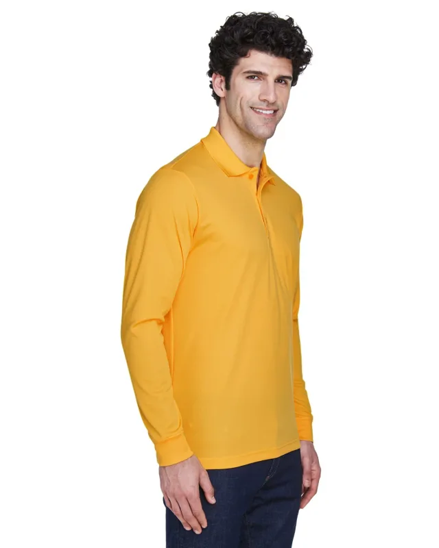 CORE365 Men's Pinnacle Performance Long-Sleeve Piqué Polo — view 20