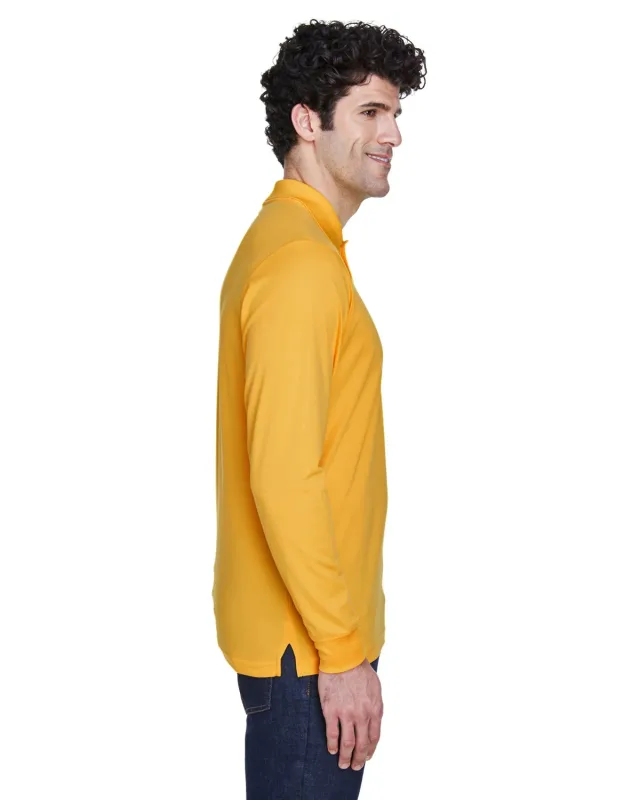 CORE365 Men's Pinnacle Performance Long-Sleeve Piqué Polo — view 21