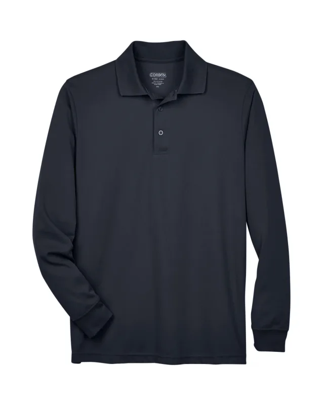 CORE365 Men's Pinnacle Performance Long-Sleeve Piqué Polo — view 24