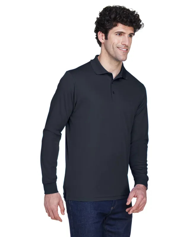 CORE365 Men's Pinnacle Performance Long-Sleeve Piqué Polo — view 27