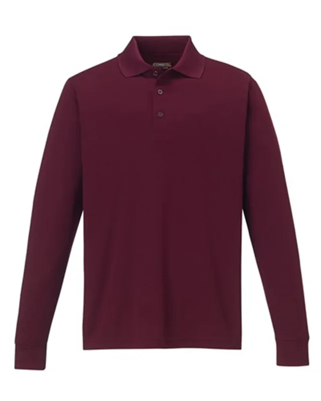 CORE365 Men's Pinnacle Performance Long-Sleeve Piqué Polo — view 33