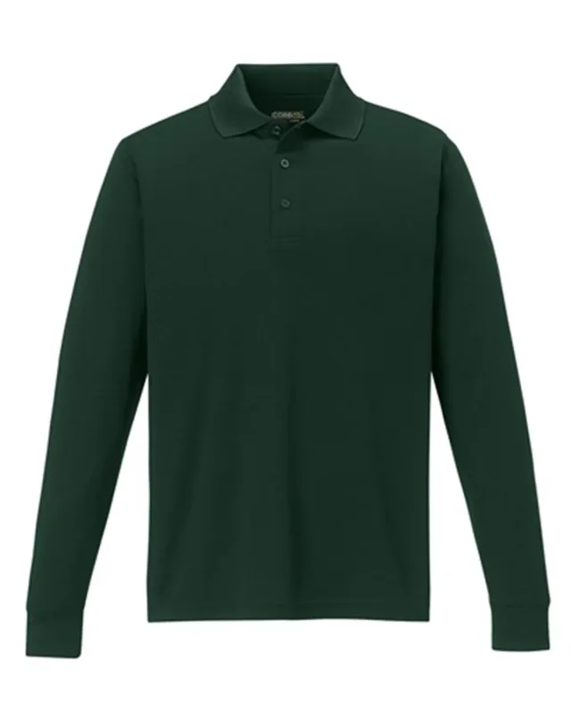 CORE365 Men's Pinnacle Performance Long-Sleeve Piqué Polo — view 40