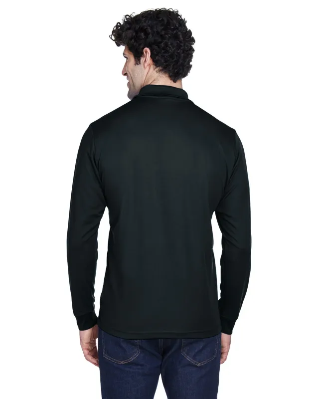 CORE365 Men's Pinnacle Performance Long-Sleeve Piqué Polo — view 51