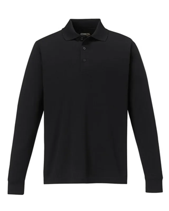CORE365 Men's Pinnacle Performance Long-Sleeve Piqué Polo — view 54