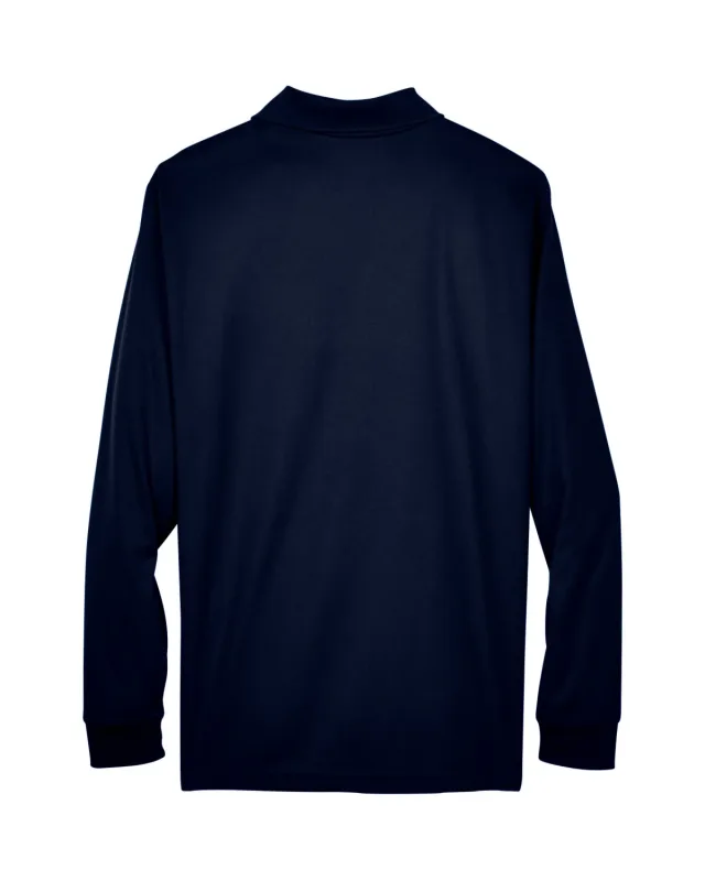CORE365 Men's Pinnacle Performance Long-Sleeve Piqué Polo — view 58