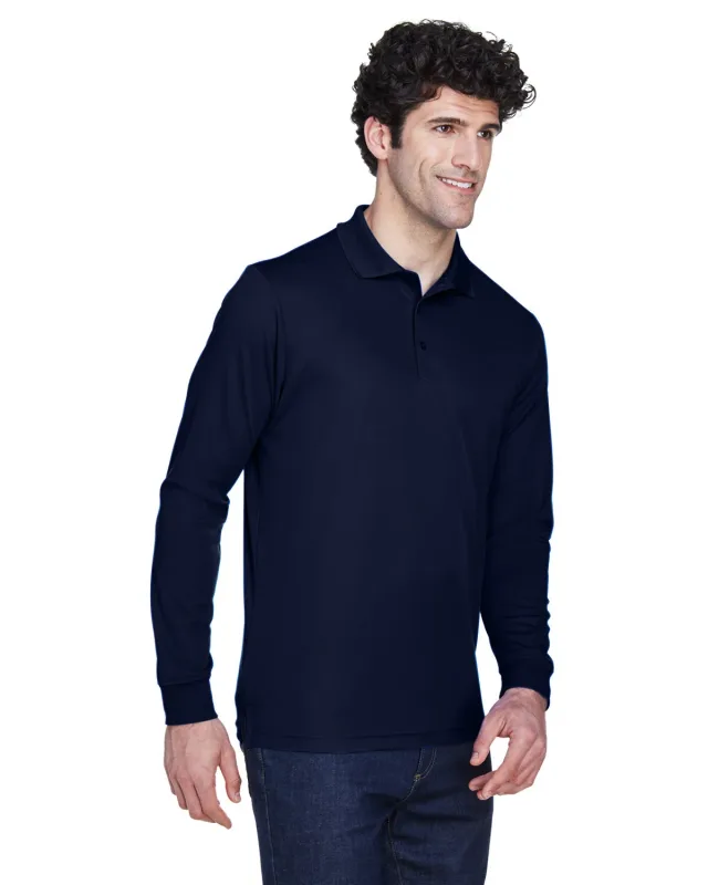 CORE365 Men's Pinnacle Performance Long-Sleeve Piqué Polo — view 62
