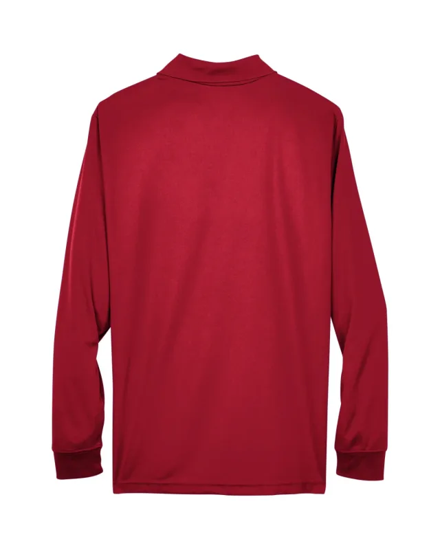 CORE365 Men's Pinnacle Performance Long-Sleeve Piqué Polo — view 65