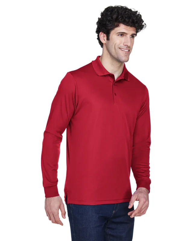 CORE365 Men's Pinnacle Performance Long-Sleeve Piqué Polo — view 69