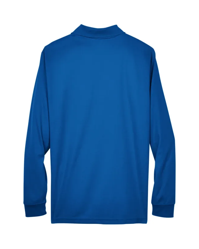 CORE365 Men's Pinnacle Performance Long-Sleeve Piqué Polo — view 9